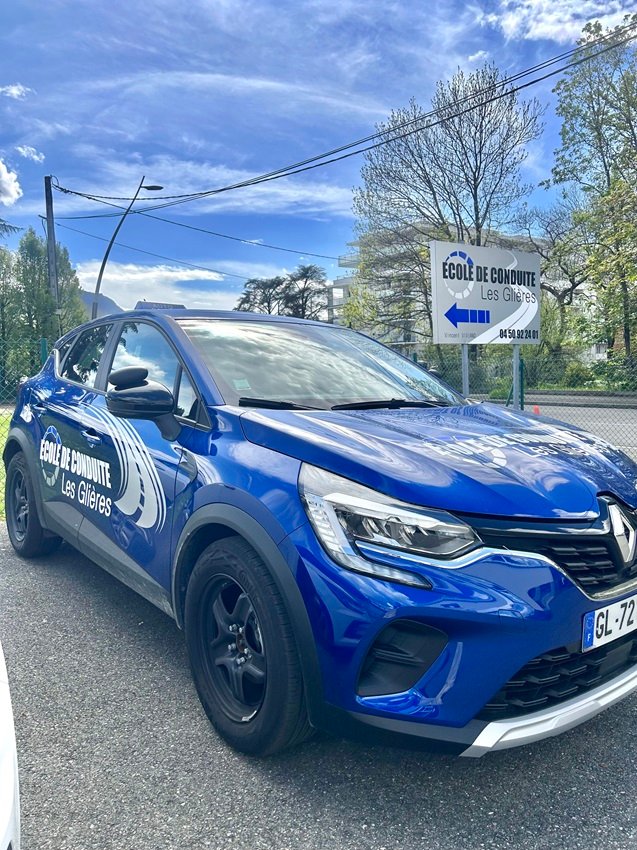 voiture auto ecole des glieres